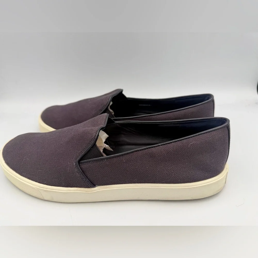 Vince Preston EUC Sz 8.5 “Coastal” Linen Slip-On Sneakers